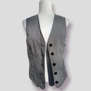 Vintage Plaid Vest